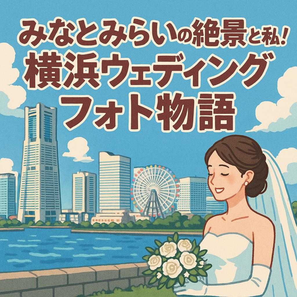 「みなとみらいの絶景と私！横浜ウェディングフォト物語」