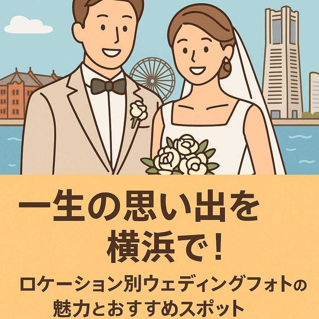 一生の思い出を横浜で！ロケーション別ウェディングフォトの魅力とおすすめスポット