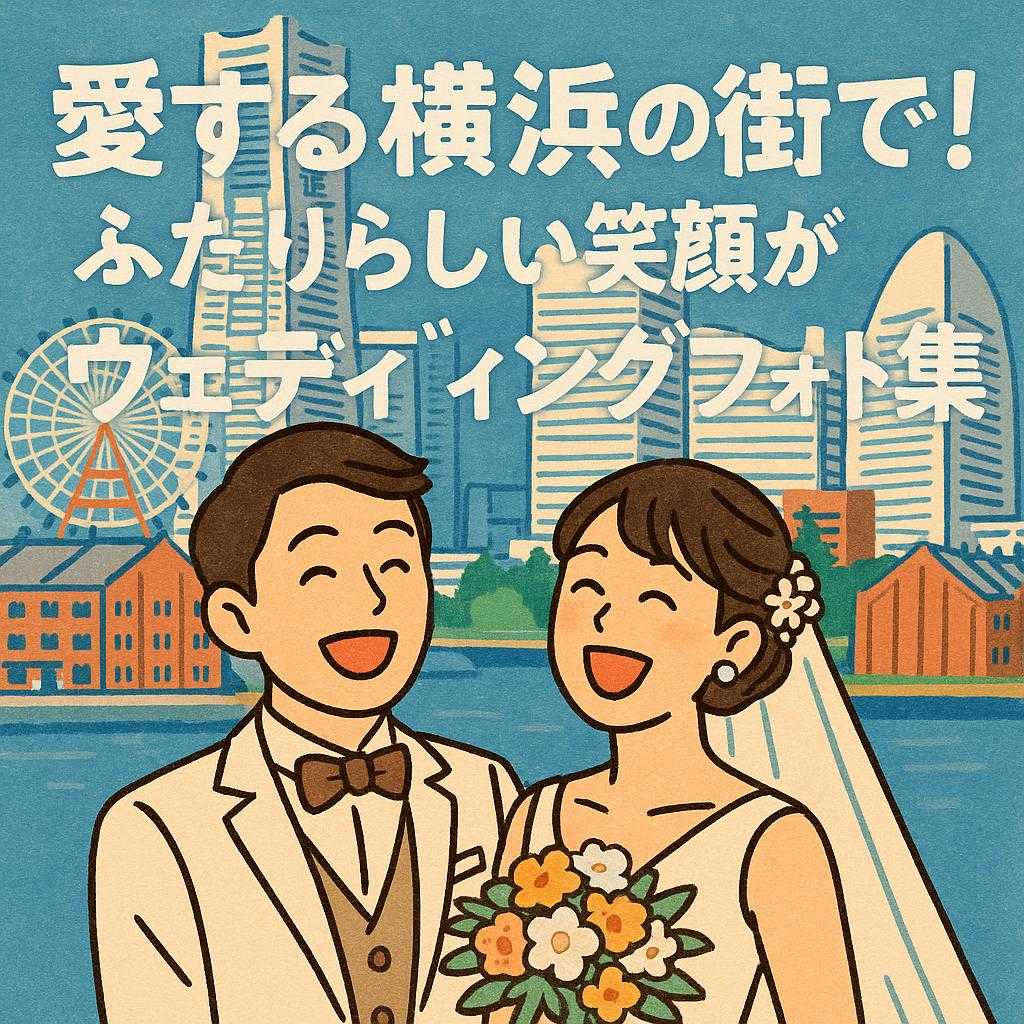 「愛する横浜の街で！ふたりらしい笑顔がはじけるウェディングフォト集」