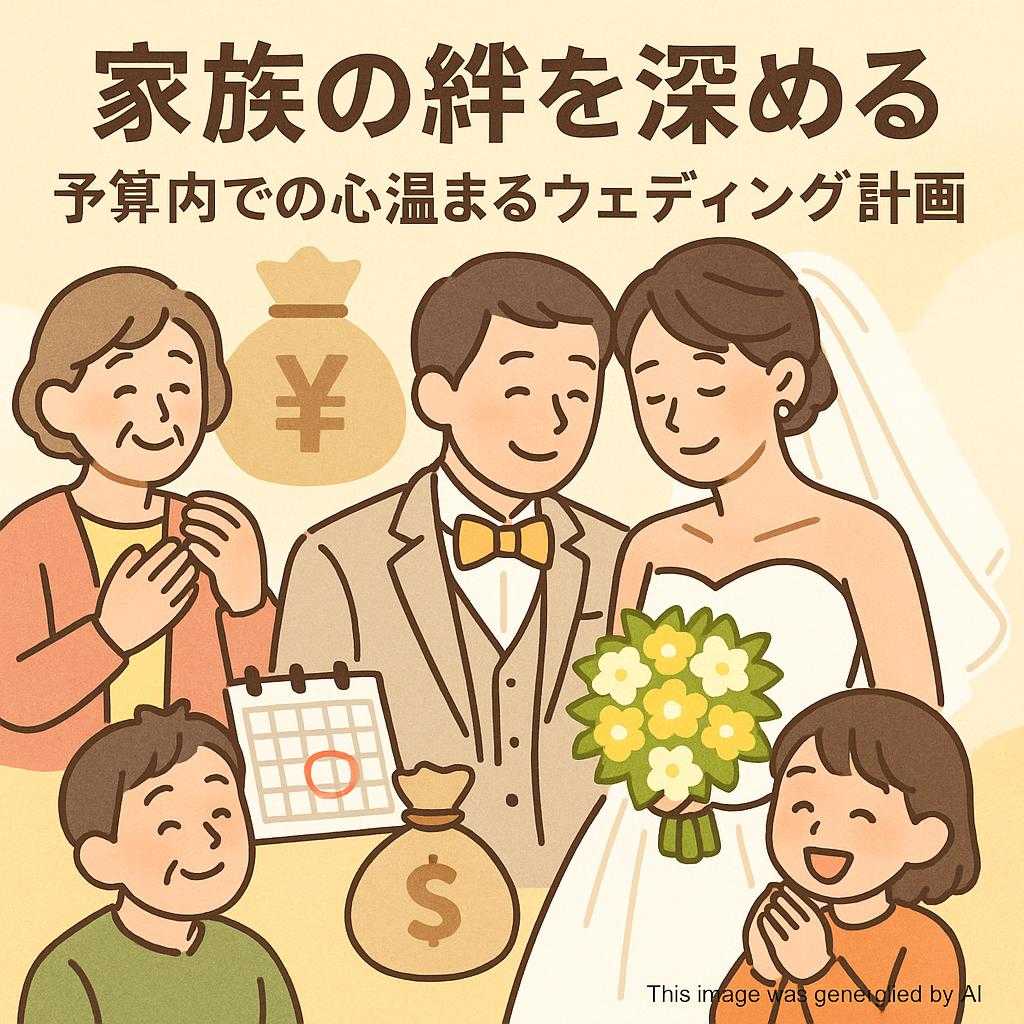 家族の絆を深める予算内での心温まるウェディング計画