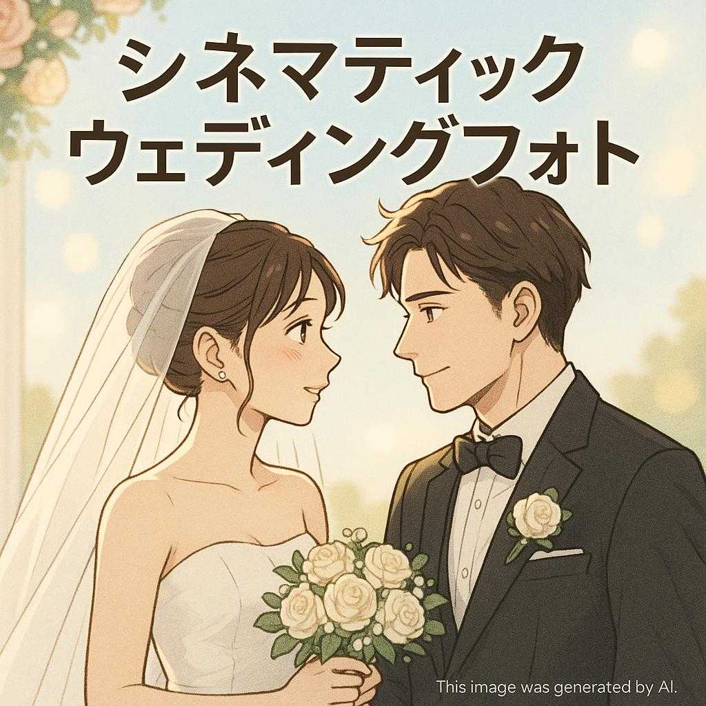 シネマティック ウェディングフォト