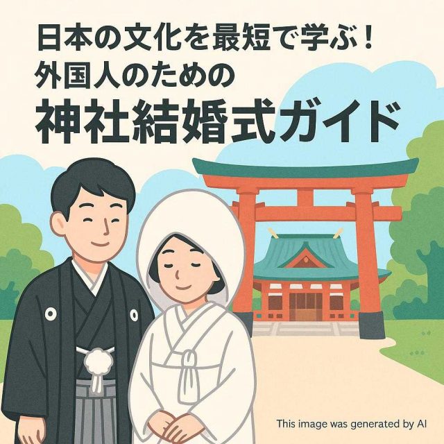 日本の文化を最短で学ぶ！外国人のための神社結婚式ガイド