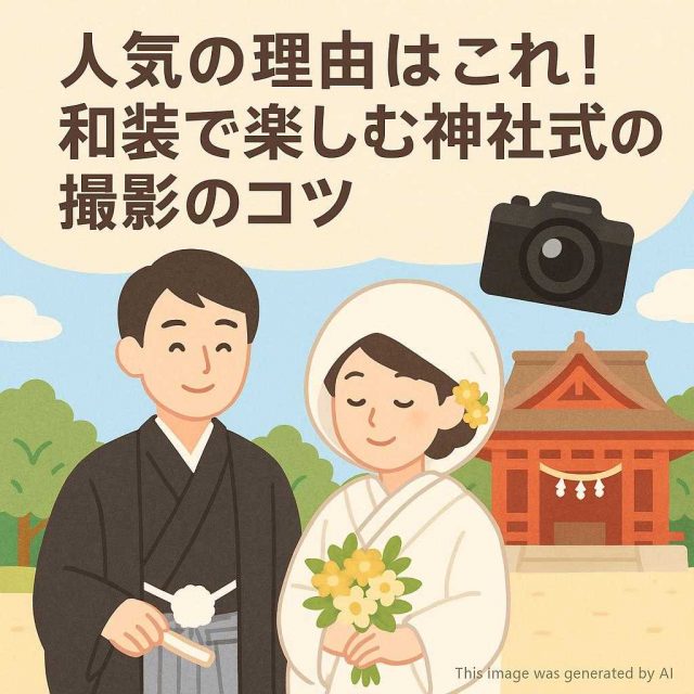 人気の理由はこれ！和装で楽しむ神社式の撮影のコツ