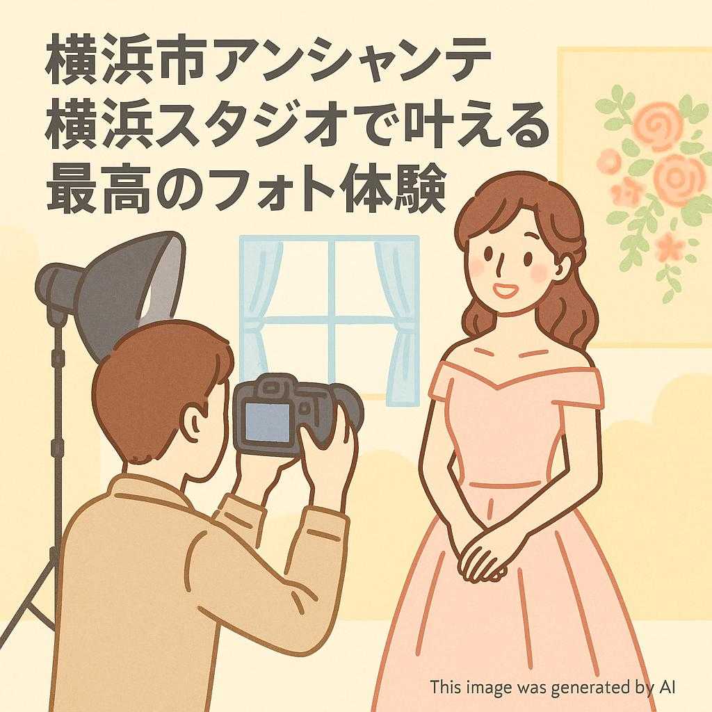 横浜市アンシャンテ横浜スタジオで叶える最高のフォト体験