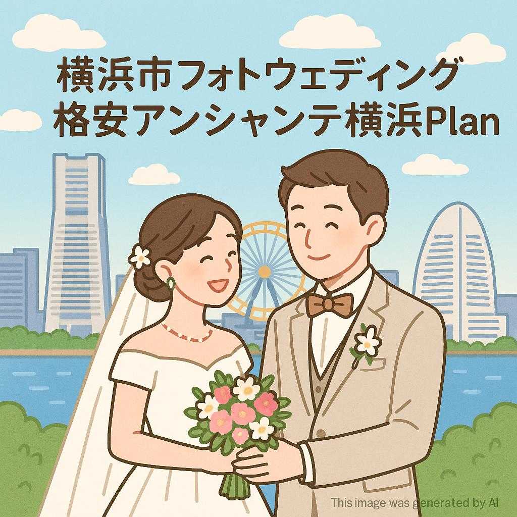 横浜市フォトウェディング格安アンシャンテ横浜Plan