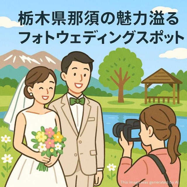 栃木県那須の魅力溢れるフォトウェディングスポット