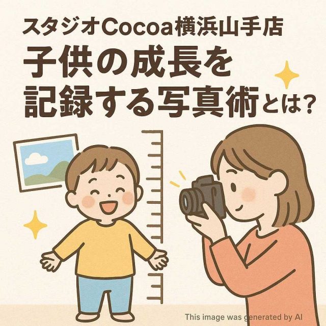 スタジオCocoa横浜山手店 子供の成長を記録する写真術とは？