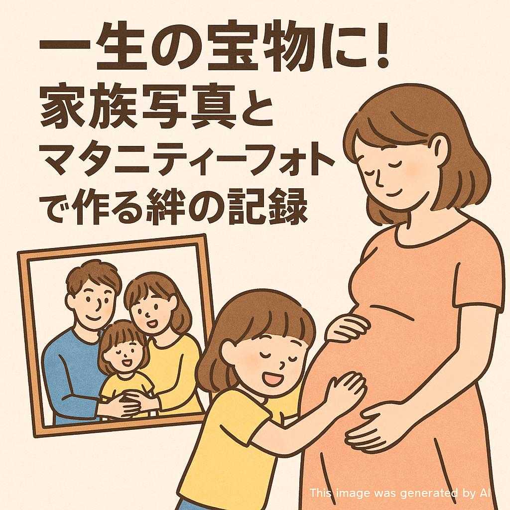 一生の宝物に！家族写真とマタニティーフォトで作る絆の記録