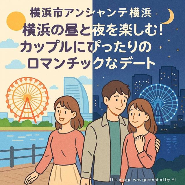 横浜市アンシャンテ横浜 横浜の昼と夜を楽しむ！カップルにぴったりのロマンチックなデート