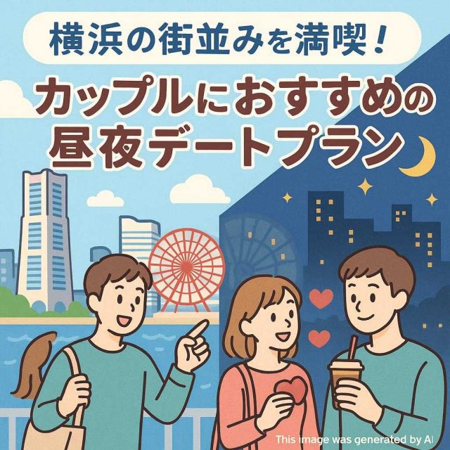 横浜の街並みを満喫！カップルにおすすめの昼夜デートプラン
