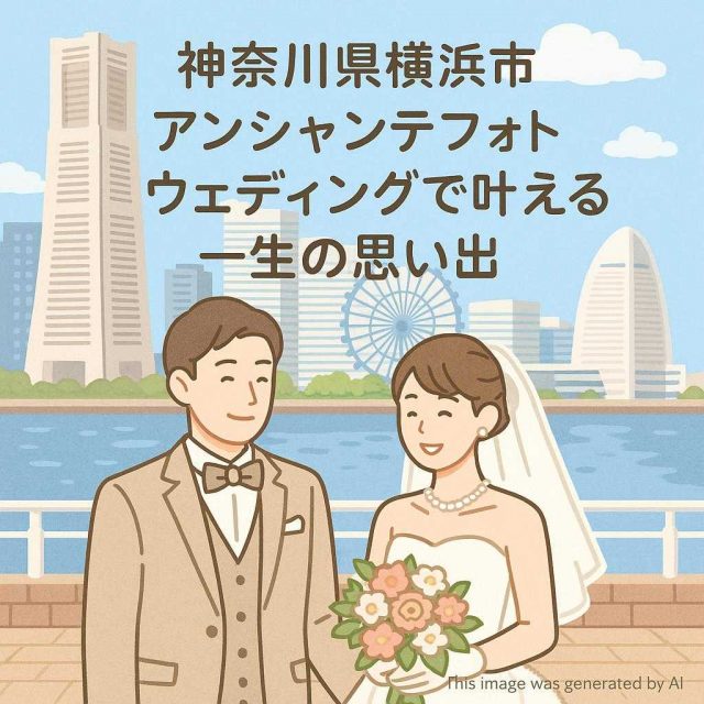 神奈川県横浜市 アンシャンテフォトウェディングで叶える一生の思い出