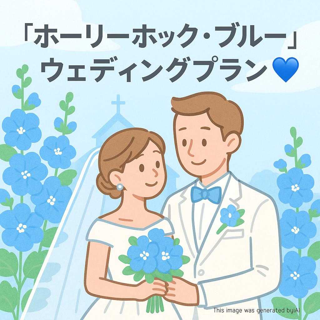 「ホーリーホック・ブルー」ウェディングプラン 💙