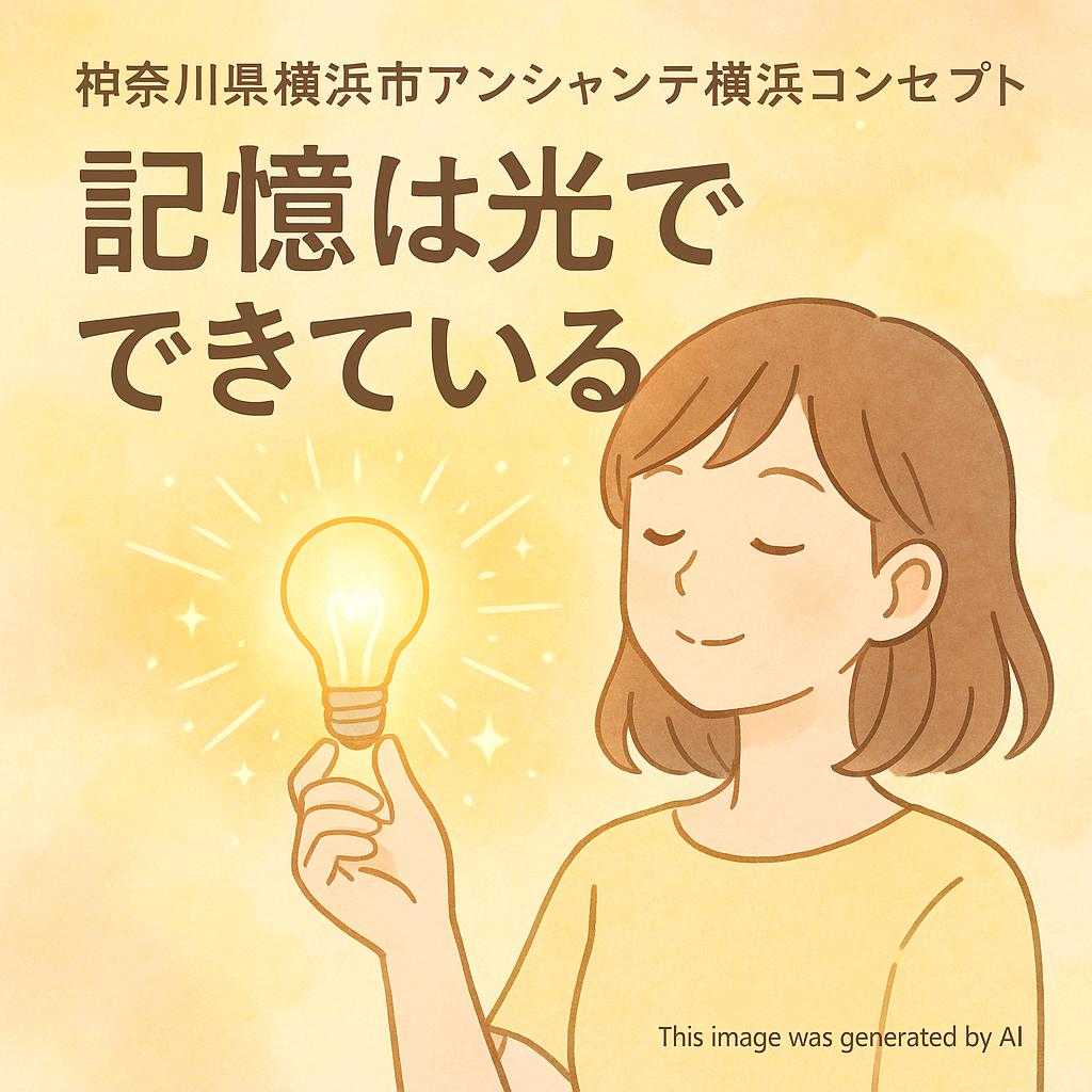神奈川県横浜市アンシャンテ横浜コンセプト 「記憶は光でできている」
