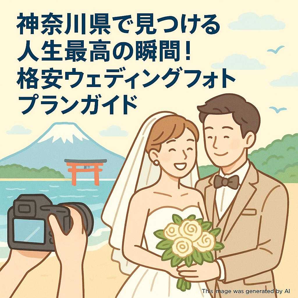 神奈川県で見つける人生最高の瞬間！格安ウェディングフォトプランガイド