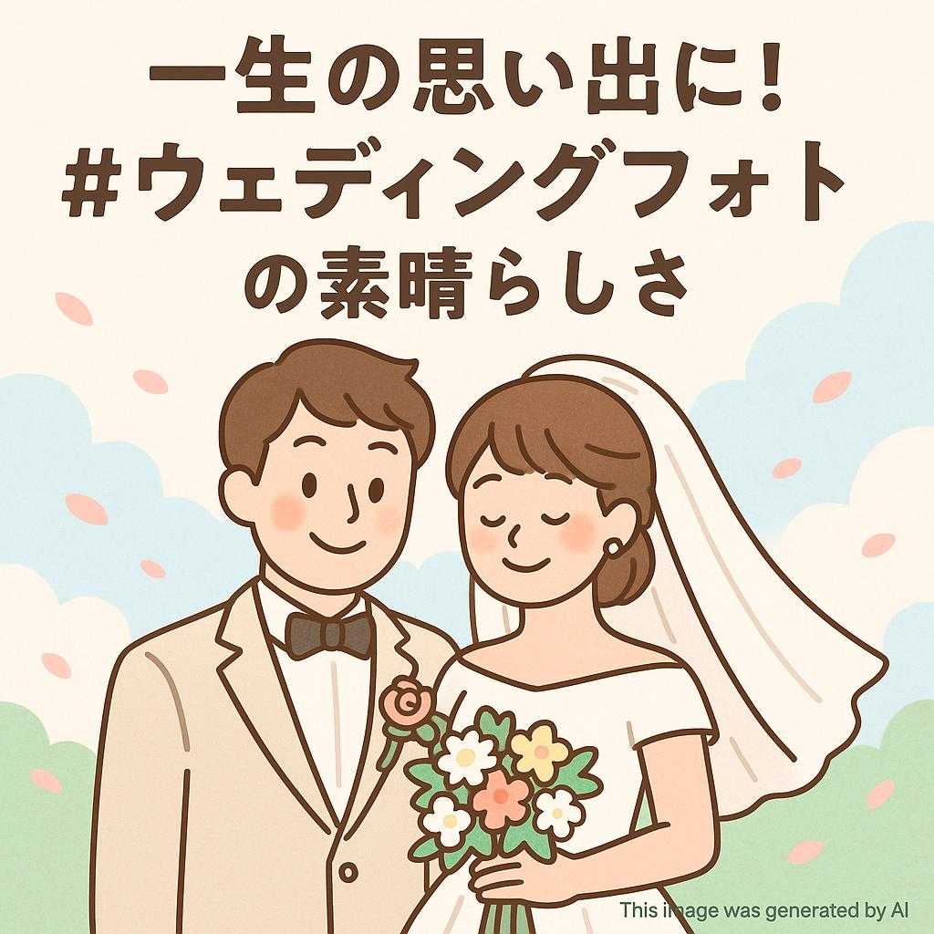 一生の思い出に!#ウェディングフォト の素晴らしさ