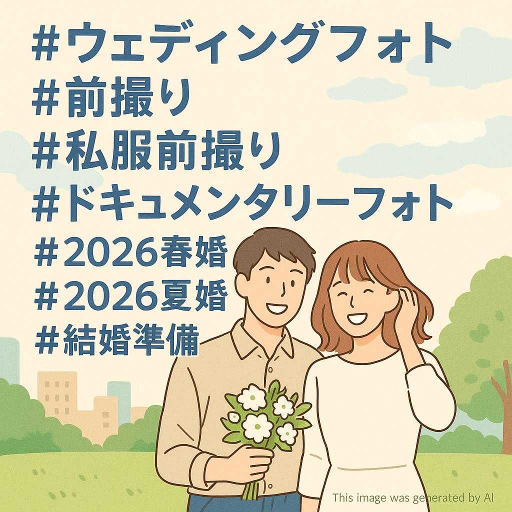 #ウェディングフォト #前撮り #私服前撮り #ドキュメンタリーフォト #2026春婚 #2026夏婚 #結婚準備