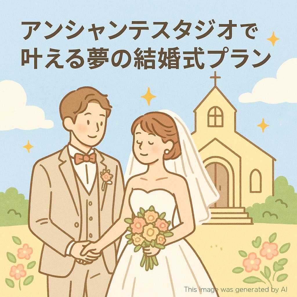 アンシャンテスタジオで叶える夢の結婚式プラン