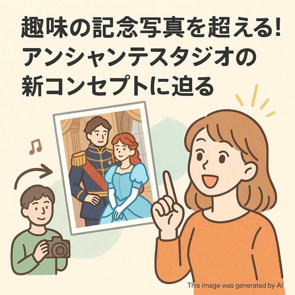 趣味の記念写真を超える！アンシャンテスタジオの新コンセプトに迫る