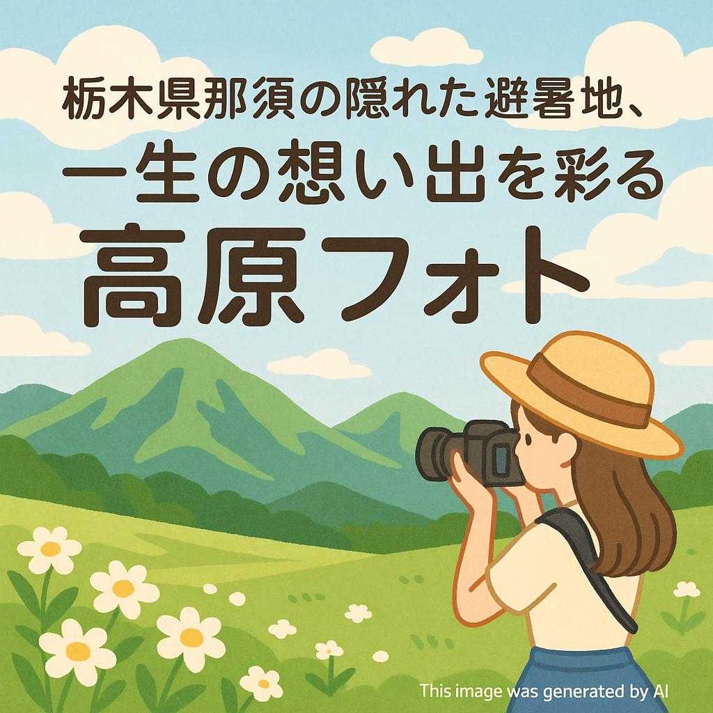 栃木県那須の隠れた避暑地、一生の想い出を彩る高原フォト