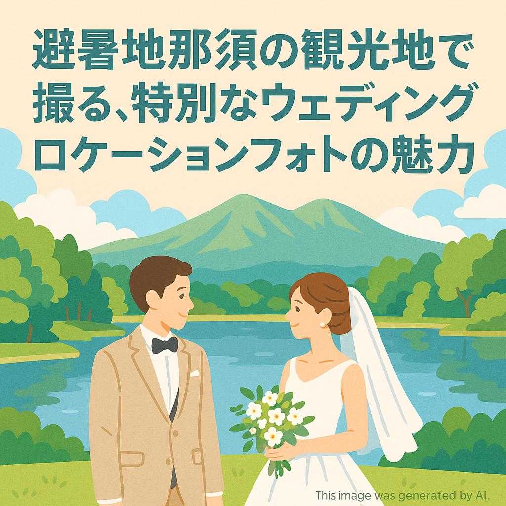 避暑地那須の観光地で撮る、特別なウェディングロケーションフォトの魅力