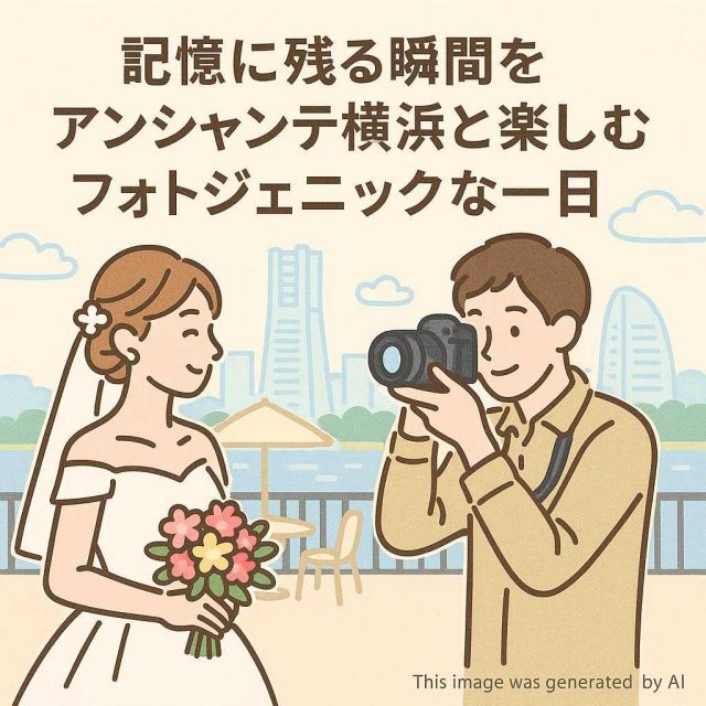 記憶に残る瞬間を アンシャンテ横浜と楽しむフォトジェニックな一日