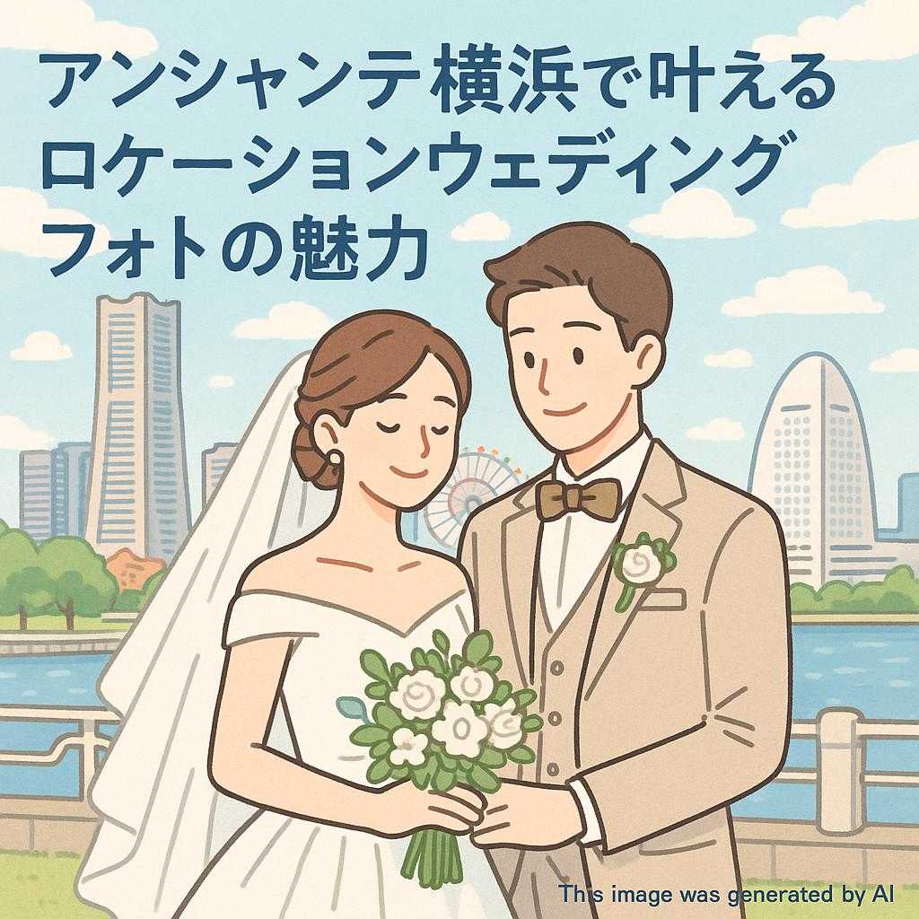 アンシャンテ横浜で叶えるロケーションウェディングフォトの魅力