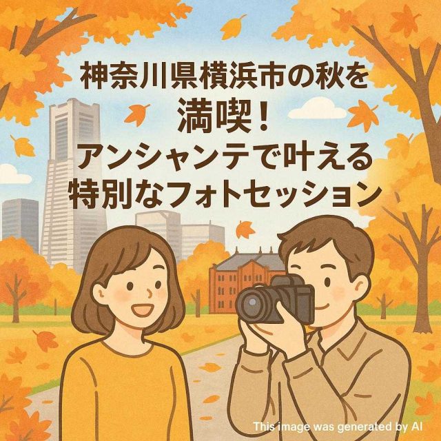 神奈川県横浜市の秋を満喫！アンシャンテで叶える特別なフォトセッション